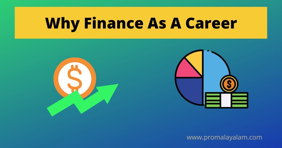 Why Finance As A Career