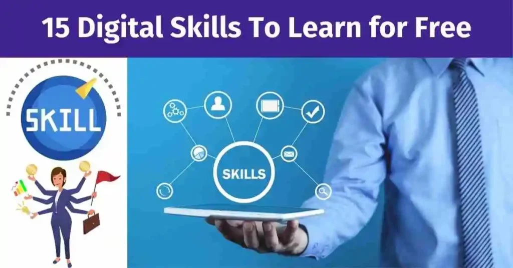 15 Digital Skills To Learn for Free